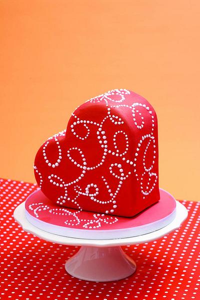 valentine heart - Cake by Alessandra