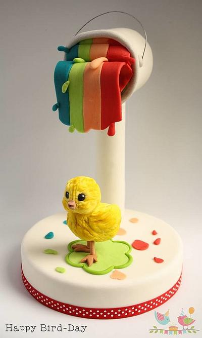 Mi piece: Animal Right Collab. / Mi pieza para la Colaboración Animal Rights - Cake by Happy Bird-Day BCN
