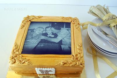 Cake Frame - Cake by Bolos e Ideias by Patricia Pacheco