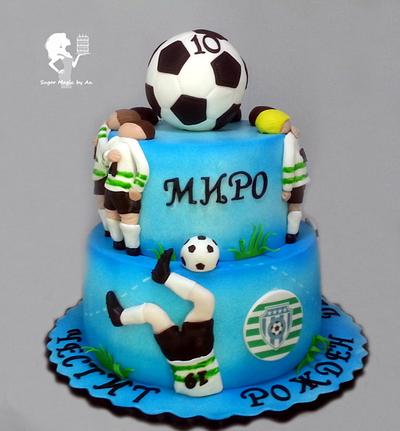 Football - Cake by Antonia Lazarova