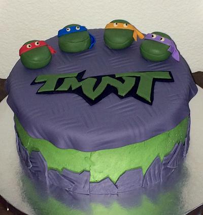Ninja Turtle - Cake by Fortiermommy