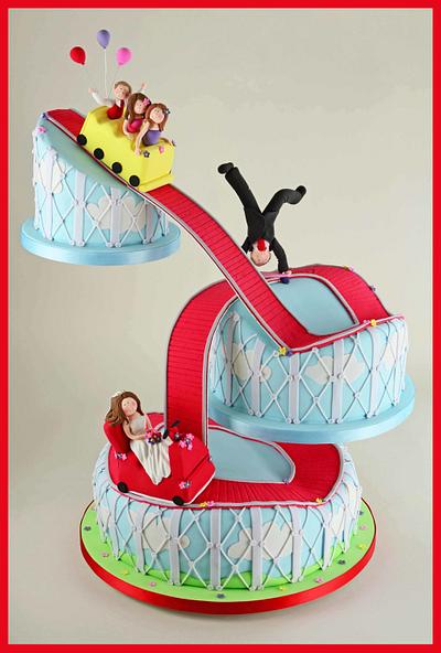 The Rollercoaster Ride - Cake by Sandra Monger