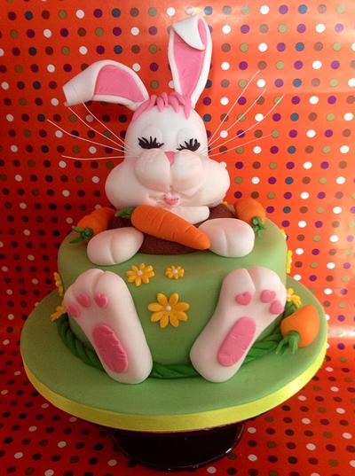 Easter Bunny - Cake by Nanna Lyn Cakes