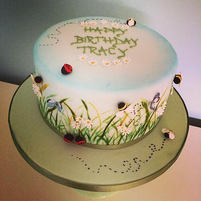 Nature themed birthday cake - Cake by Samantha Tempest