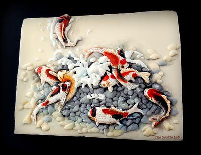 Back to China!...... A Royal Icing Decorated cookie inspired in a Chinese Antique print. - Cake by The Cookie Lab  by Marta Torres