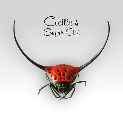 Horned Spider - Cake by Cecilia