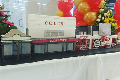 Coles Supermarket throughout the century - Cake by Cara Mia Cake