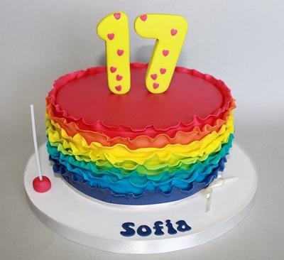 The Rainbow... - Cake by Doces & Extravagantes
