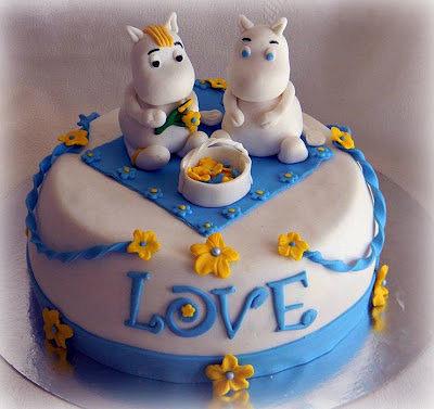 Moomin cake - Cake by jessicastartor