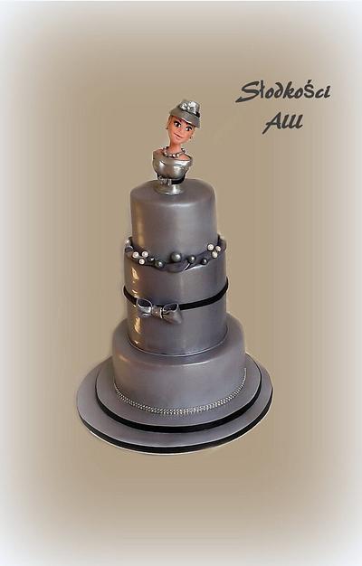 Silver cake - Cake by Alll 