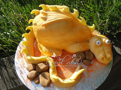 Dragon - Cake by Carol