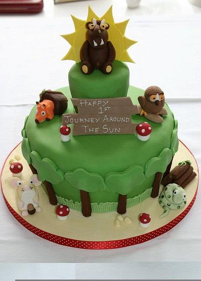 Gruffalo 1st Birthday - Cake by Victoria
