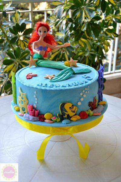 Princess Ariel & her Seaworld - Cake by miettes