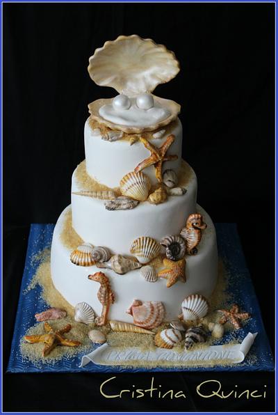  Sea  Cake for twins - Cake by Cristina Quinci