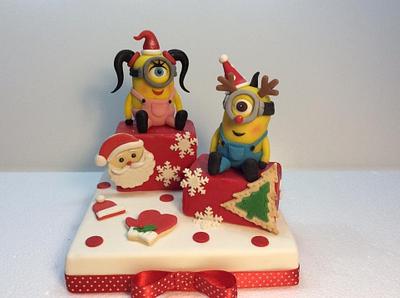 Christmas Minions - Cake by Carla Poggianti Il Bianconiglio