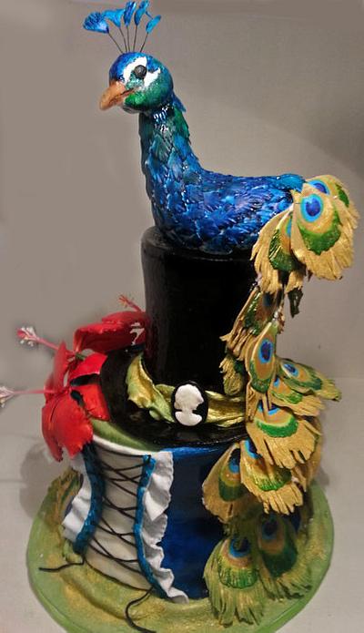 Peacock Cake - Cake by daroof