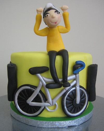 biker cake - Cake by iriene wang