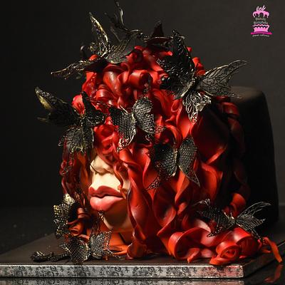 Black Butterflies - Cake by danadana2