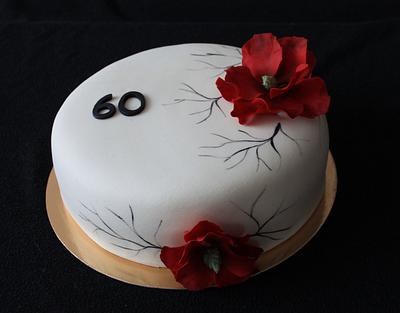 60th birthday - Cake by Anka