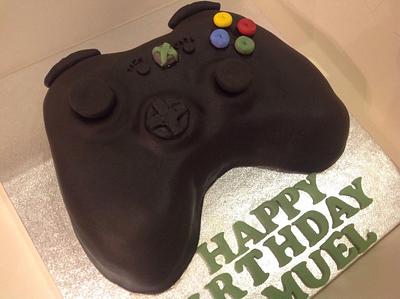 Xbox controller cake - Cake by Kayleighscakes