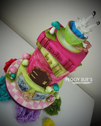 Alice in Wonderland Cake - Cake by PeggySuesCC