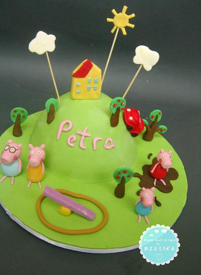 PEPA PIG CAKE - Cake by Dzesikine figurice i torte