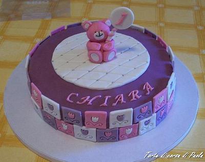 MY DAUGHTER FIRST BIRTHDAY CAKE. - Cake by Tortedicorsa