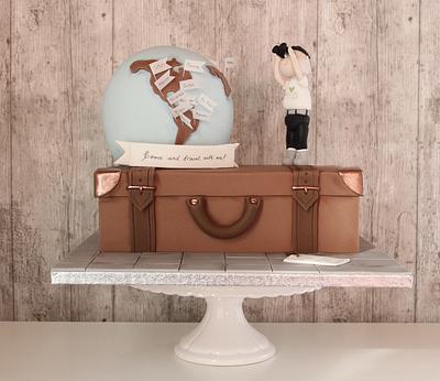 Travelling cake - Cake by Tatiana Diaz - Posh Tea Time