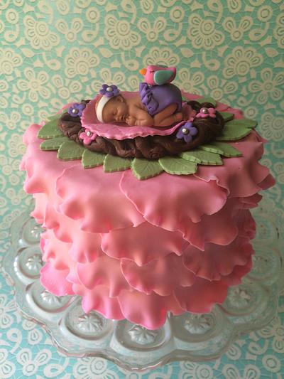 Tweet baby girl - Cake by Edible Sugar Art