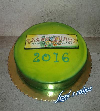 new years cake 2016 - Cake by alexialakki