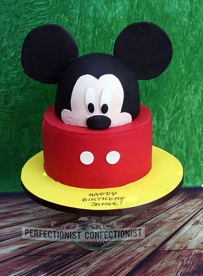 Jamie - Mickey Mouse Birthday Cake - Cake by Niamh Geraghty, Perfectionist Confectionist