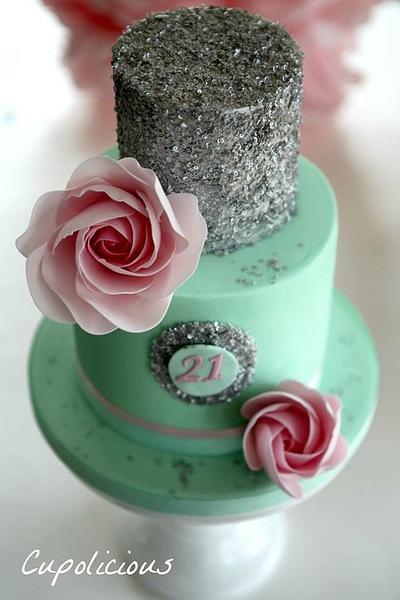 21st birthday cake - Cake by Kriti Walia