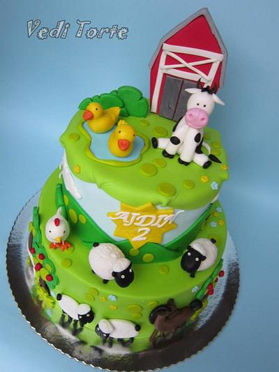 baby animal farm - Cake by Vedi torte