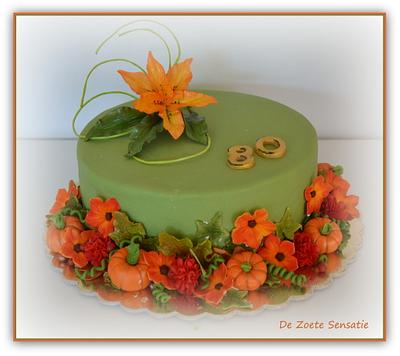 Flower Cake - Cake by claudia
