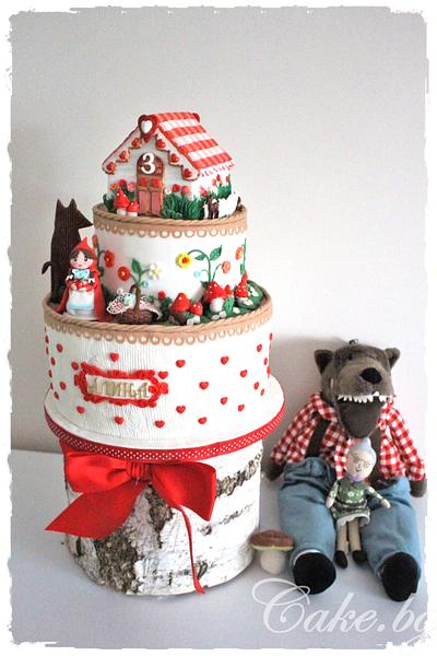 Little Red Riding Hood cake - Cake by Eleonora Nestorova