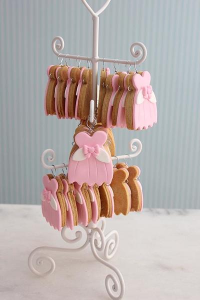 baby dress cookies - Cake by asli