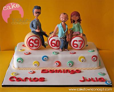 Bingo cake!! - Cake by Caketown