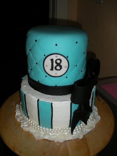 Blue Birthday - Cake by Jacqulin