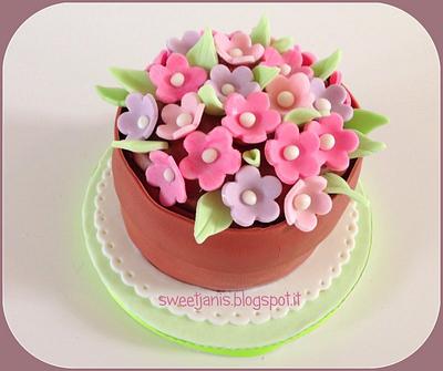 Flowers - Cake by Sweet Janis