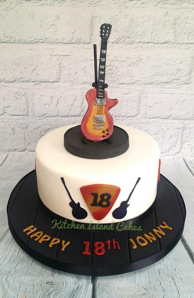 Les Paul Guitar - Cake by Kitchen Island Cakes