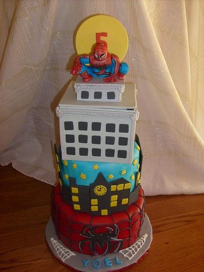 Spiderman - Cake by Pamela
