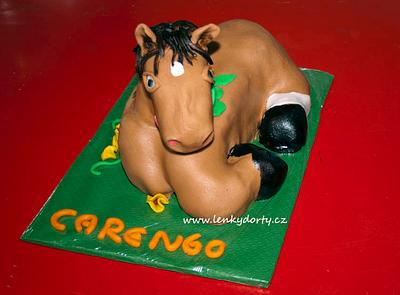 Horse cake - Cake by Lenkydorty