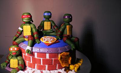 Teenage Mutant Ninja Turtles  - Cake by CandiRosa