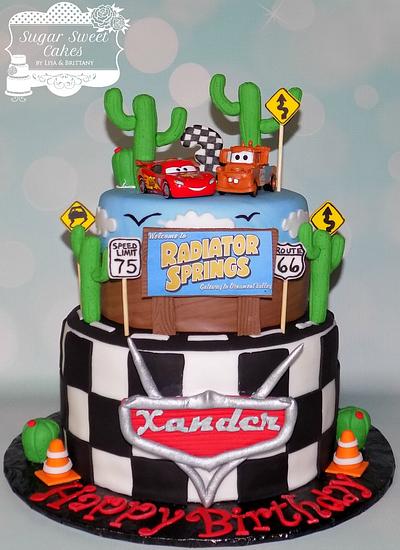 Cars - Cake by Sugar Sweet Cakes