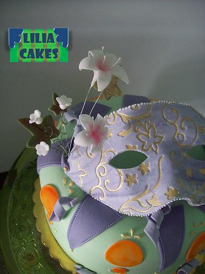 Carnaval Cake - Cake by LiliaCakes