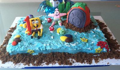 Spongebob - Cake by Jaws