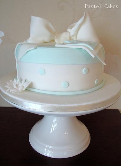 Baby shower "it's a boy" cake - Cake by PastelCakes