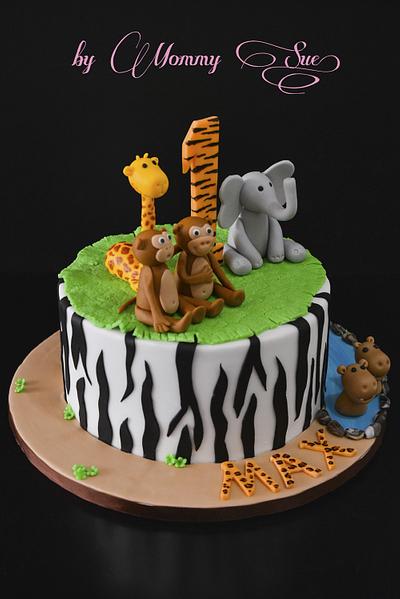 Safari Cake - Cake by Mommy Sue