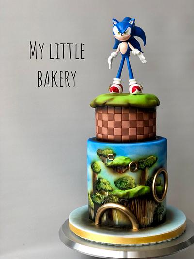 Sonic cake  - Cake by Sandra Draskovic