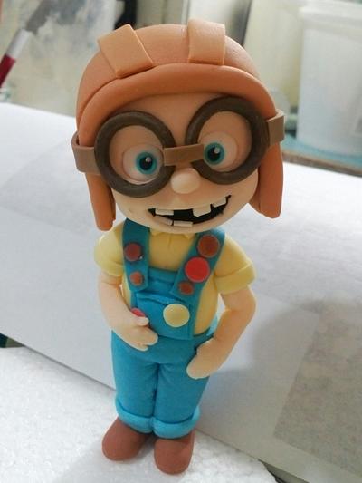 Lil Ellie from Pixar's Up Cake Topper - Cake by Jaclyn